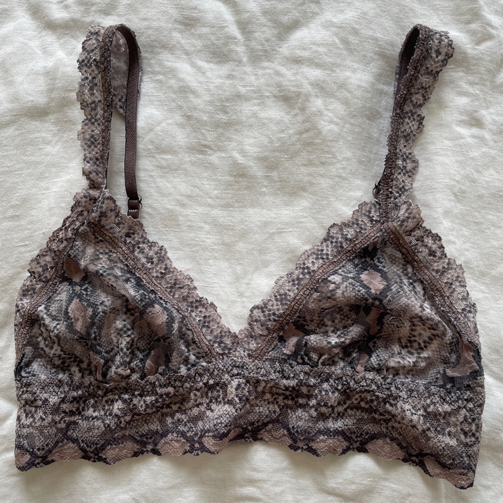 Hanky Panky Lace Bralette Size Small